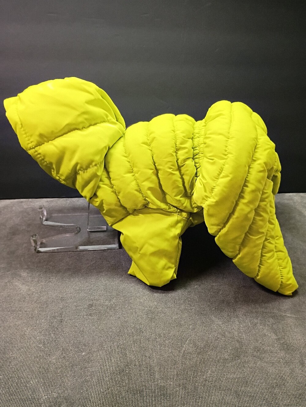 Moncler Dog Puffer Coat - Gently Used - Size Small? - Green